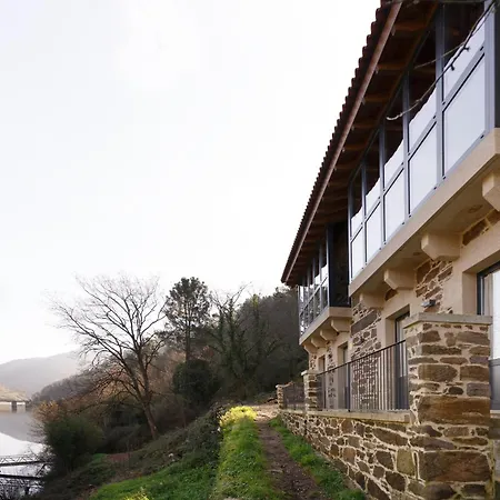 Ferienwohnung Ribeira Sacra A Orilla Rio Mino Casas Do Pincelo Exterior foto