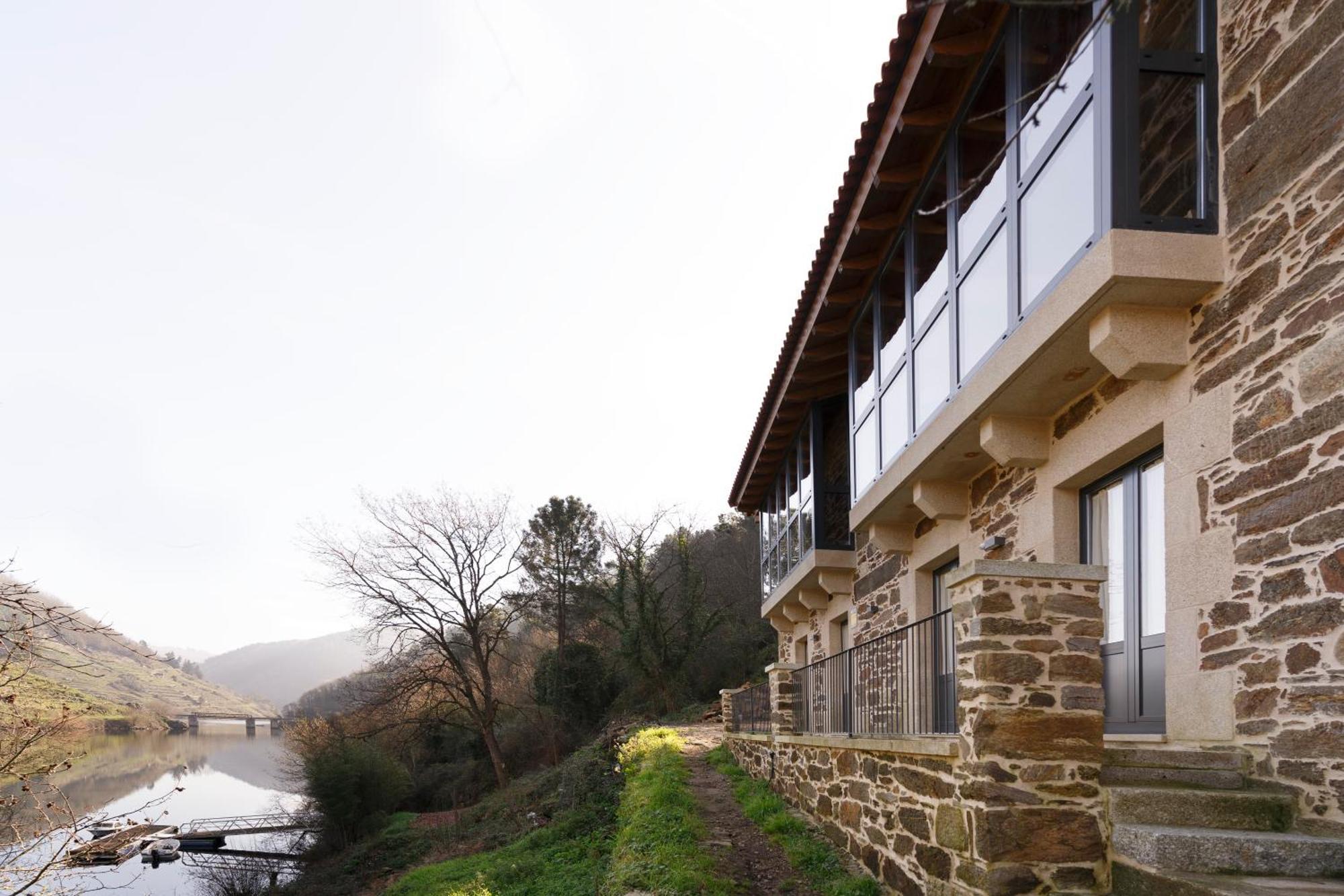 Ribeira Sacra A Orilla Rio Mino Casas Do